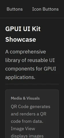 UI Kit Showcase — QR Code